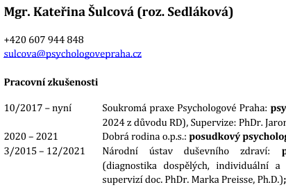 sedlakova_zivotopis
